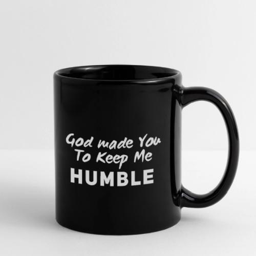 Christian humility (white) - Full Color Mug