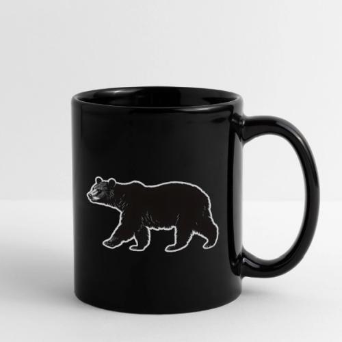 Midnight Black Bear - Full Color Mug