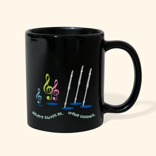 Funny Flute Music - Full Color Mug
