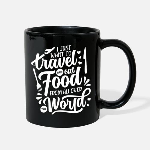 Travel And Food From All Over The World - Full Color Mug