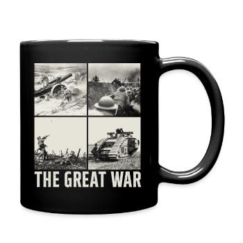 The Great War - WW1 Photos - Full Color Mug - black - Right