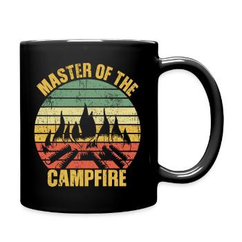 Master of The Campfire Hoodies - Full Color Mug - black - Right