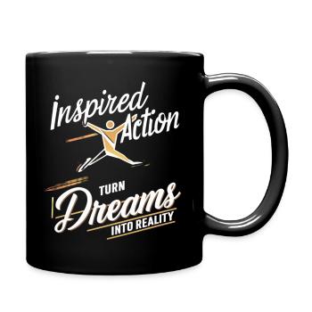 Inspired Action - Full Color Mug - black - Right
