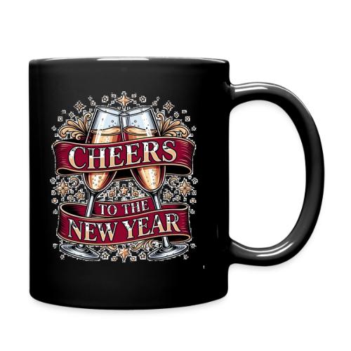 New Year's Champagne T-Shirt - Full Color Mug