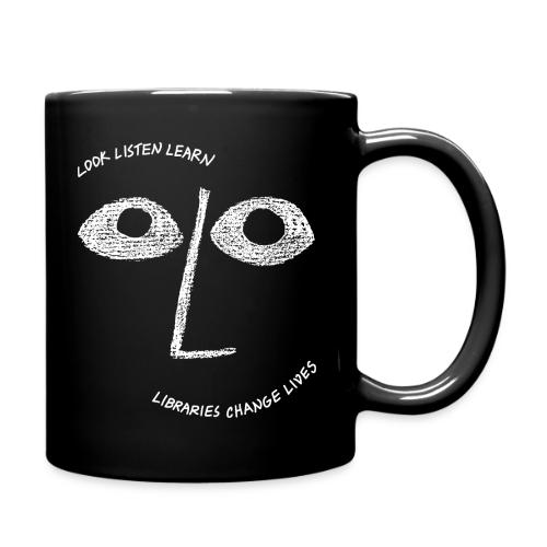 Vintage ALA: Libraries Change Lives Face - Full Color Mug