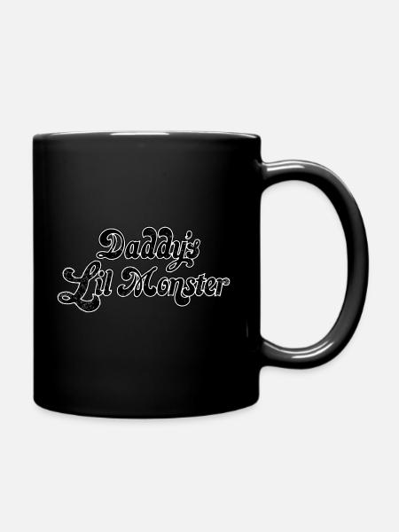 Harley Quinn Daddy's Lil Monster - Full Color Mug - black