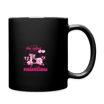 We Deliver The Cutest Little Valentines - Full Color Mug - black - Right