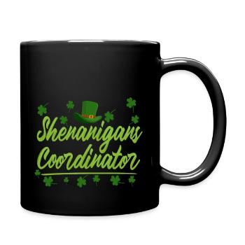 Shenanigans Coordinator - Full Color Mug - black - Right