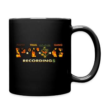 Orange Camo - Full Color Mug - black - Right