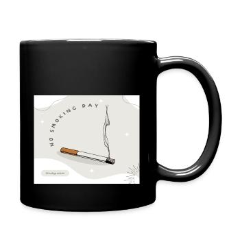 No Smoking Day - Full Color Mug - black - Right