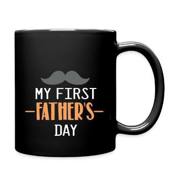 My First Father s Day - Full Color Mug - black - Right