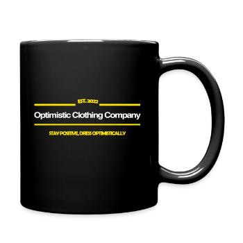 Optimistic Clothing Company - Full Color Mug - black - Right