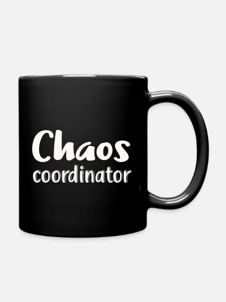 Chaos Coordinator - Full Color Mug - black