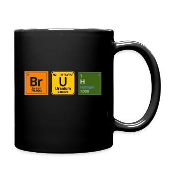Bruh Meme Funny Saying Brother Greeting Teens Boys - Full Color Mug - black - Right