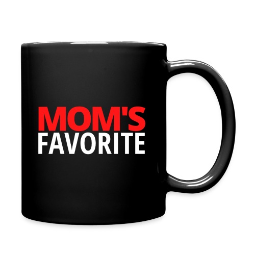 Mom's Favorite (red & white version) - Full Color Mug