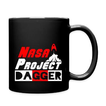 Nasa DAGGER PROJECT off wifi - Full Color Mug - black - Right