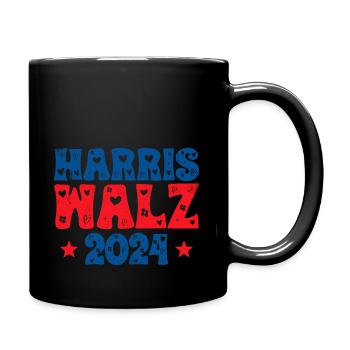 Kamala walz - Full Color Mug - black - Right