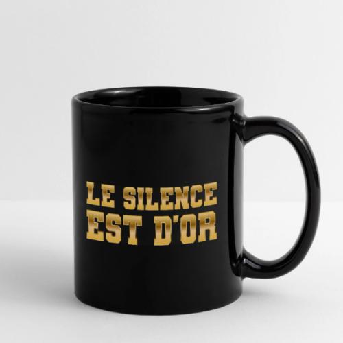 Le silence est d'or - Full Color Mug