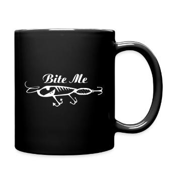Bite Me - Full Color Mug - black - Right