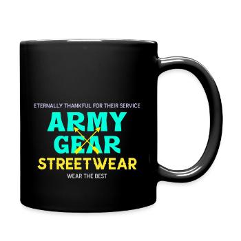 Army gear - Full Color Mug - black - Right