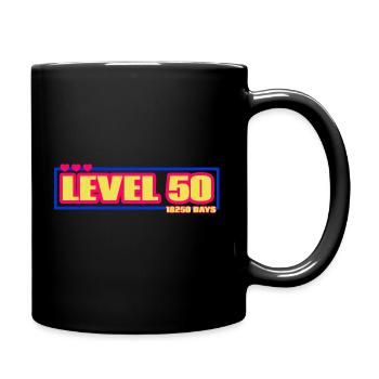 Level 50 - Full Color Mug - black - Right