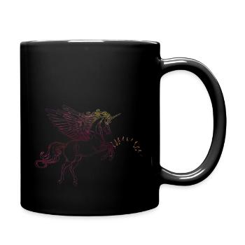 THE BEST T-SHIRT Guardian Angel - Full Color Mug - black - Right