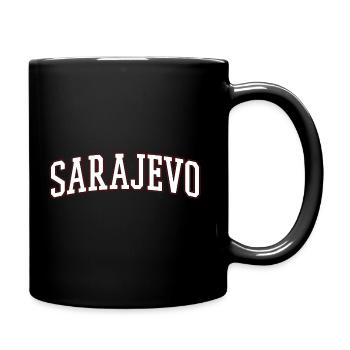 Sarajevo Bosnia - Full Color Mug - black - Right