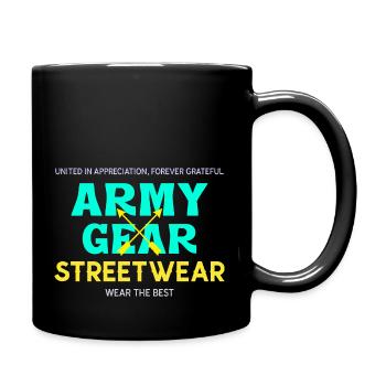 Army gear - Full Color Mug - black - Right