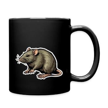 rat - Full Color Mug - black - Right