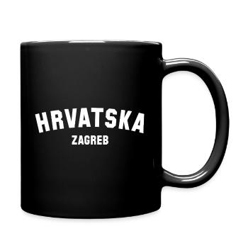 Zagreb Hrvatska Croatia - Full Color Mug - black - Right