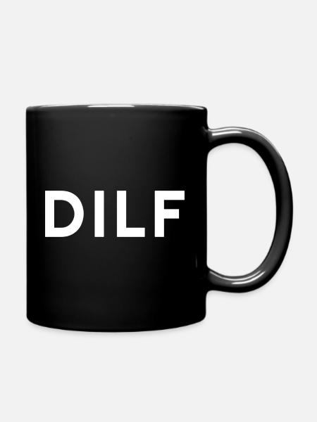 DILF - Full Color Mug - black