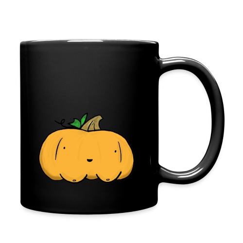 Cute Pumpkin With Nips - Full Color Mug
