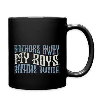 Anchors Away - Full Color Mug - black - Right