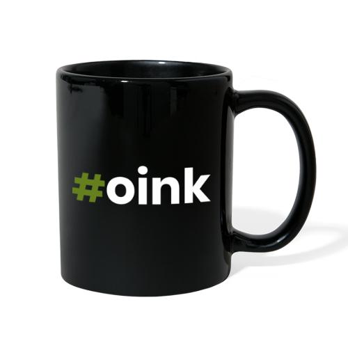 Hashtag Oink - Full Color Mug