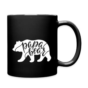 Papa Bear - Full Color Mug - black - Right