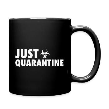 Just Quarantine - Full Color Mug - black - Right