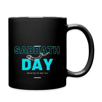 Day of rest - Full Color Mug - black - Right