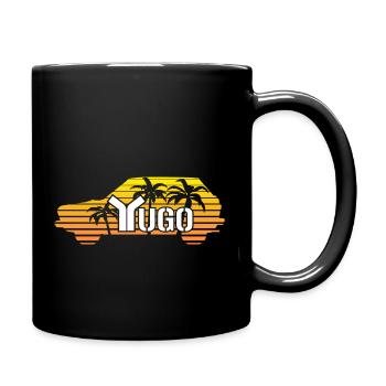 Yugo Sunset - Full Color Mug - black - Right