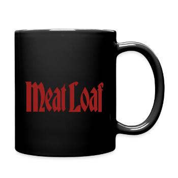 Meat Loaf Logo - Full Color Mug - black - Right