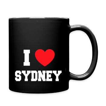 I Love Sydney - Full Color Mug - black - Right