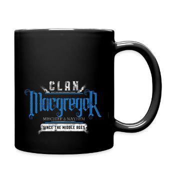 Clan Macgregor - Mischief Mayhem Since The Middle - Full Color Mug - black - Right
