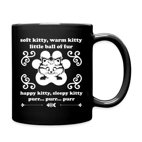 soft kitty, warm kitty, kappy kitty, sleepy kitty - Full Color Mug