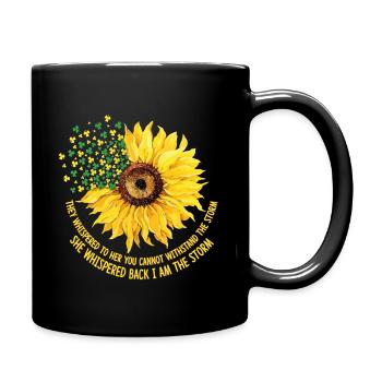 Pin on Sunflower t shirt design gifts for women - Full Color Mug - black - Right