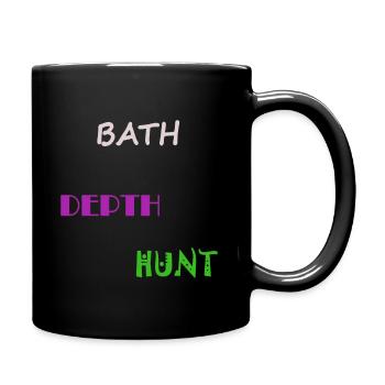 BATH DEPTH HUNT - Full Color Mug - black - Right