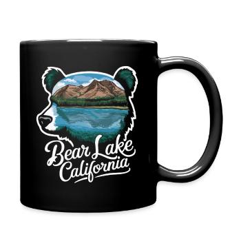 Bear Lake California. - Full Color Mug - black - Right