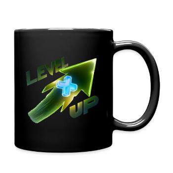 Level Up - Full Color Mug - black - Right