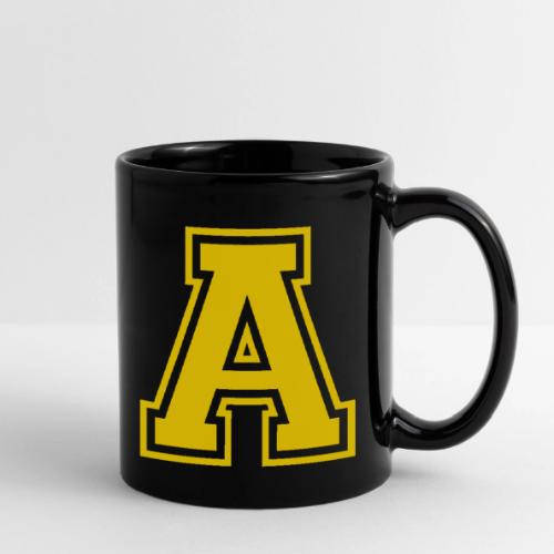 Letter A – Capital Athletic Alphabet Monogram - Full Color Mug