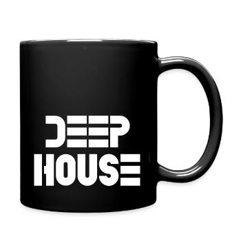 deep house - Full Color Mug - black - Right