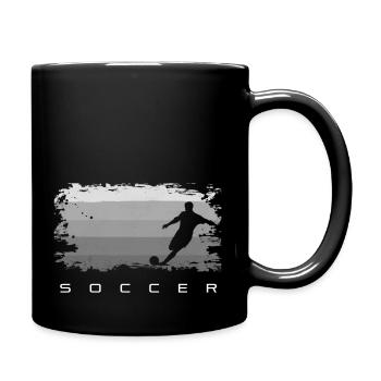 Soccer - Soccer - Full Color Mug - black - Right
