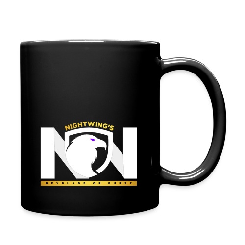 Nightwing All White Logo - Full Color Mug